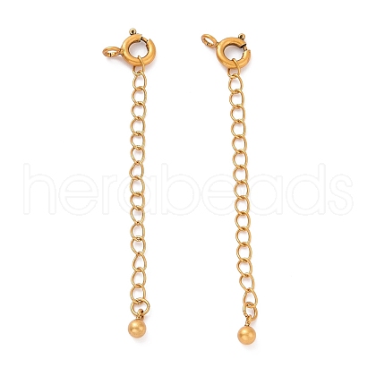 925 Sterling Silver Chain Extenders STER-D036-42AG-1