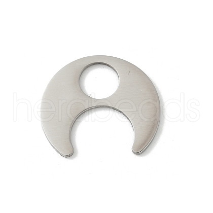 304 Stainless Steel Pendants STAS-Q354-03P-1