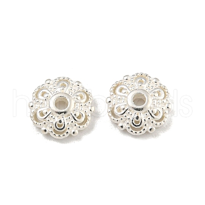 925 Sterling Silver Bead Caps X-STER-C007-04B-S-1