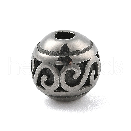 316 Surgical Stainless Steel Beads STAS-S173-18AS-1