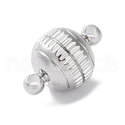 Brass Magnetic Clasps KK-F867-40P-1