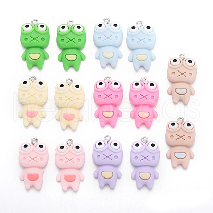 Resin Pendants PW-WG41E3D-01-1