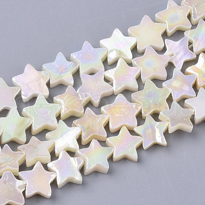 Freshwater Shell Beads Strands X-SHEL-N026-08A-1