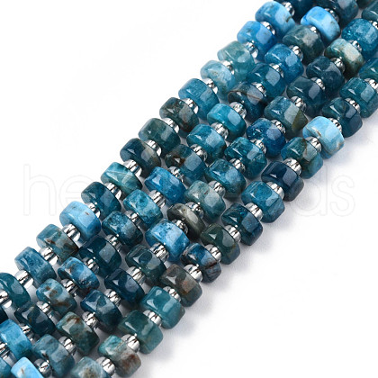 Natural Apatite Beads Strands G-N327-07D-1