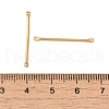 Ion Plating(IP) 304 Stainless Steel Connector Charms STAS-Q323-04F-G-3