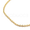 Stainless Steel Cable Chain Bracelets for Men Women BJEW-G736-11G-2