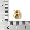 Brass Micro Pave Cubic Zirconia Beads KK-P290-61G-B-3