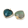 Natural Green Fluorite Pendants G-K347-10G-06-2