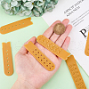 DELORIGIN 48 Sets 2 Styles Plastic Cap Snap Buckle Replacement Repair Strap with 7 Holes FIND-DR0001-43C-4