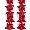 Synthetic Coral Dyed Carved Beads Strands CORA-K009-06B-04-1