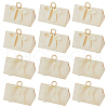DICOSMETIC 30 Sets 2 Styles Gold Stamping Heart Cardboard Candy Box CON-DC0001-03-9