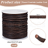 20M Round Cowhide Leather Cord WL-WH0015-01C-03-2