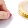 Round Copper Wire for Jewelry Making CWIR-WH0001-0.2mm-05-3