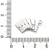 Brass Micro Pave Cubic Zirconia Pendants KK-L229-067P-3