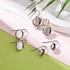 24Pcs 3 Size 304 Stainless Steel Dangle Earrings STAS-LS0001-03P-5