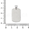 304 Stainless Steel Enamel Pendants STAS-U043-06A-P-3