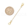 8Pcs 8 Styles Brass Cable Chains Chains AJEW-BA00146-4