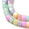 Rainbow Color Dyed Natural Freshwater Shell Beads Strands X1-SHEL-G018-02D-3
