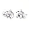 Tarnish Resistant 304 Stainless Steel Pendants STAS-F240-17P-2