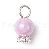 Opaque Acrylic Pendants PALLOY-JF03930-4