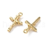 Rack Plating Alloy Pendants FIND-M038-07G-2