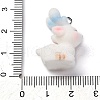 Flocky Anima Resin Pendants with Platinum Iron Loop FIND-S001-13G-3