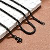 304 Stainless Steel Box Chain Necklaces NJEW-P244-01B-4
