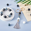 78Pcs 6 Style Food Grade Eco-Friendly Silicone Focal Beads SIL-TA0001-12-8