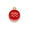 Alloy Enamel Pendants ENAM-S124-01A-07J-2