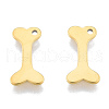 Ion Plating(IP) 201 Stainless Steel Charms STAS-N098-121LG-3