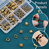   80Pcs 8 Styles Tibetan Style Zinc Alloy European Beads FIND-PH0021-13B-4