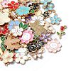 100Pcs 100 Style Alloy Enamel Charms ENAM-YW0002-52-2