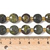 Natural Dragon Blood Beads Strands G-G271-C06-10mm-5