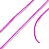50 Yards Flat Elastic Crystal String EW-WH0019-01G-2