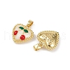 Brass Alloy Charms KK-R226-12G-2