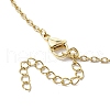 Stainless Steel Macrame Pouch Empty Stone Holder for Necklace Makings NJEW-JN04824-01-4
