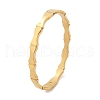 Bamboo Joint 304 Stainless Steel Bangles for Women BJEW-Z092-01G-5