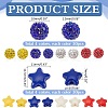   240Pcs 8 Styles Pave Disco Ball Beads FIND-PH0022-20-3