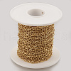 Ion Plating(IP) Handmade 304 Stainless Steel Cable Chains STAS-P200-18G-2