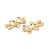 Rack Plating Brass Micro Pave Colorful Cubic Zirconia Pendants ZIRC-C040-23G-3