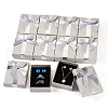 Rectangle Paper Jewelry Gift Boxes with Bowknot CON-TAC0010-89B-11