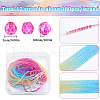 SUNNYCLUE 12 Strands Transparent Gradient Color Glass Beads Strands GLAA-SC0002-01-2