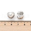Brass Clear Cubic Zirconia Hoop Earrings EJEW-Q016-07P-3