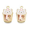 Alloy Enamel Pendants ENAM-N059-81-2