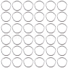 SOFPLATE 304 1000pcs Stainless Steel Open Jump Rings STAS-SP0001-71A-1