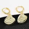 Brass Hoop Earrings EJEW-Q036-03B-G-5