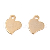 201 Stainless Steel Charms STAS-B001-18G-1
