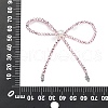 Alloy & Glass Bowknot Chandelier Component Links PALLOY-D360-01F-3
