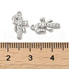 Brass Micro Pave Cubic Zirconia Pendants KK-H455-38P-3