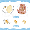 Unicraftale 50Pcs 304 Stainless Steel Stud Earring Findings STAS-UN0059-21B-3